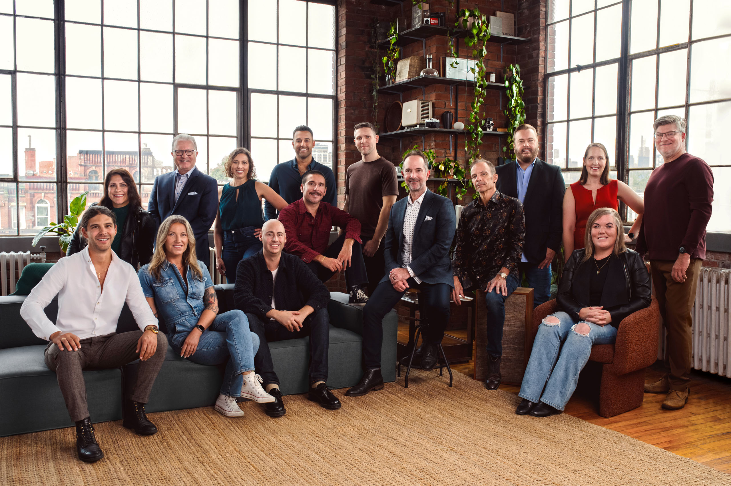 Senior leadership team at Anthem Entertainment